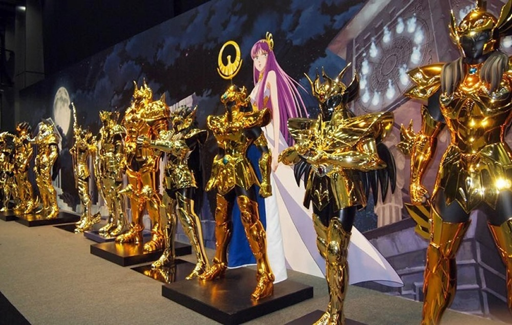 Confirmada as 12 Armaduras de Ouro dos Cavaleiros do Zodíaco na CCXP 2016!