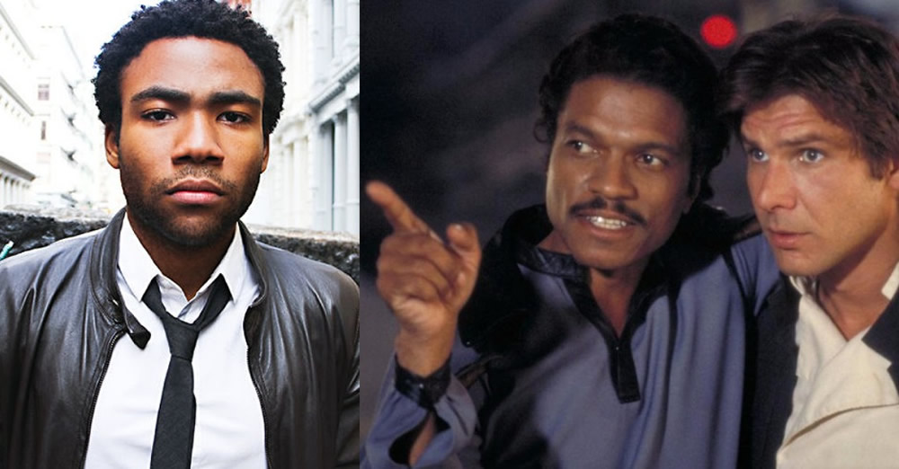 Donald Glover é confirmado como Lando Calrissian no filme do Han Solo!