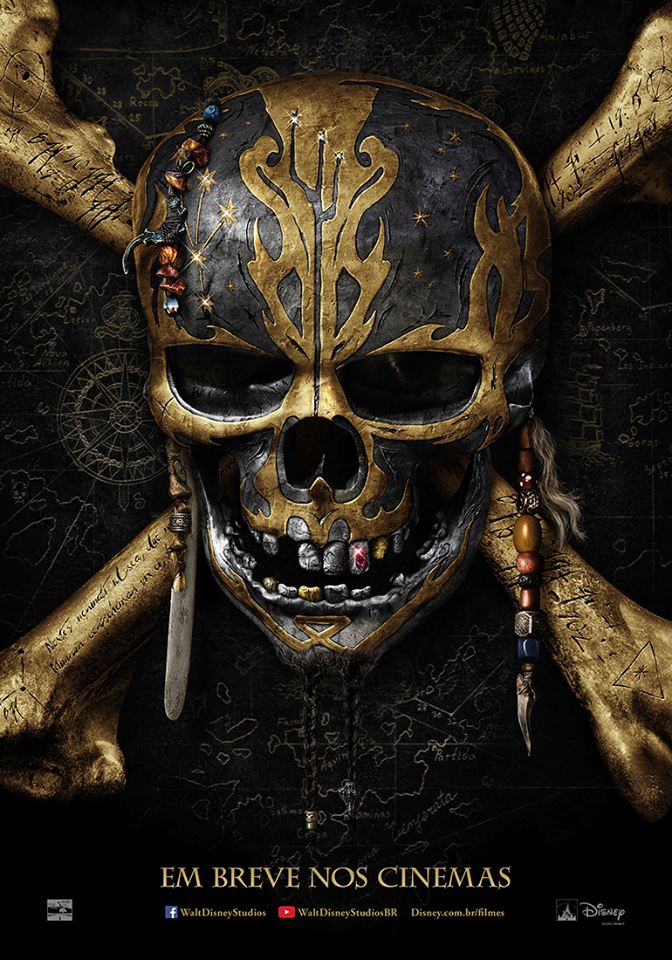 Divulgado o primeiro trailer de Piratas do Caribe: A Vingança de Salazar