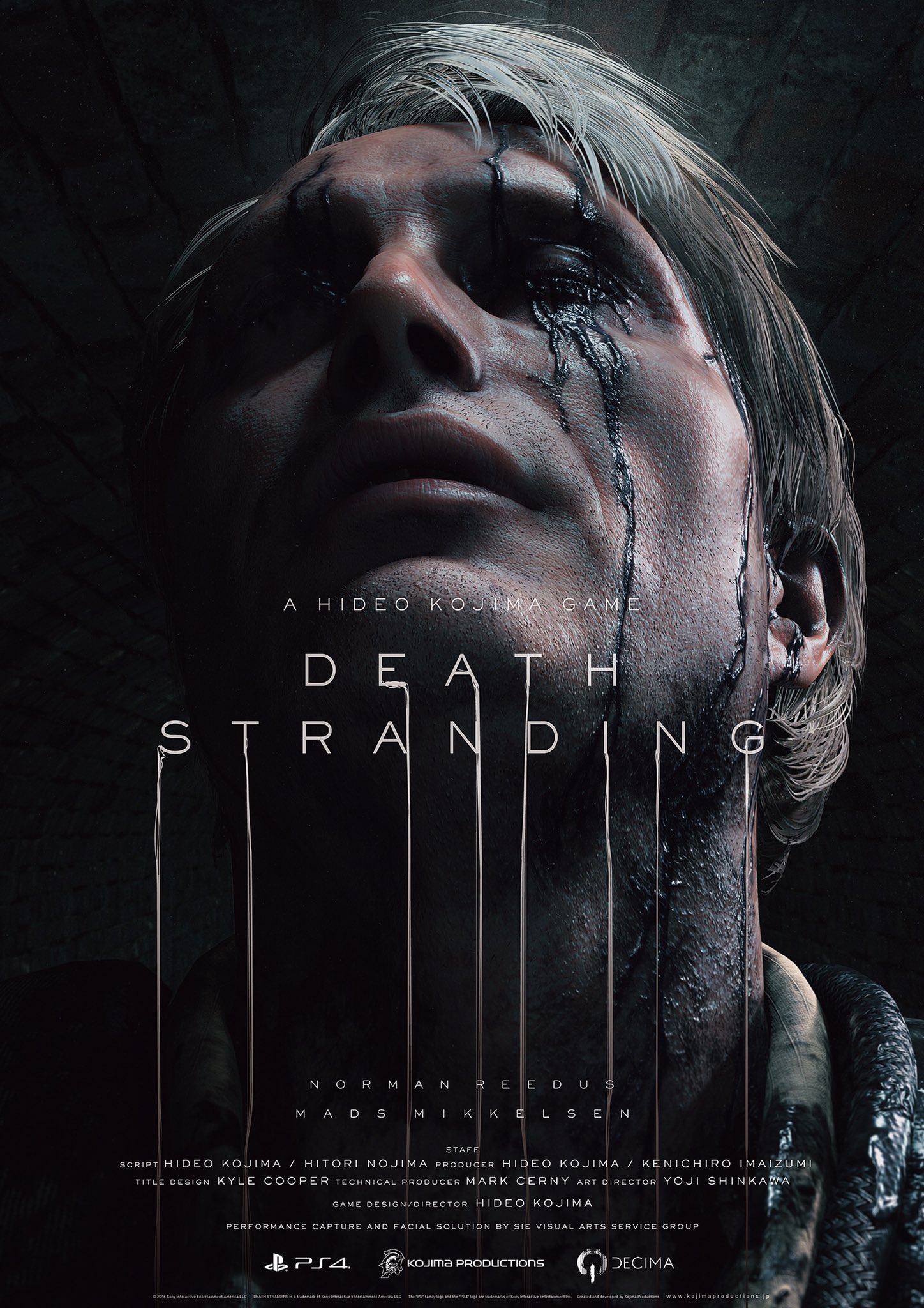 Divulgado um novo trailer de Death Stranding, com Guillermo del Toro e Mads Mikkelsen juntos