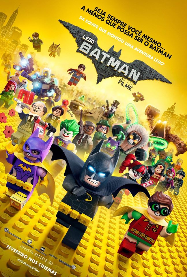 Divulgado novos pôsteres de LEGO Batman: O Filme