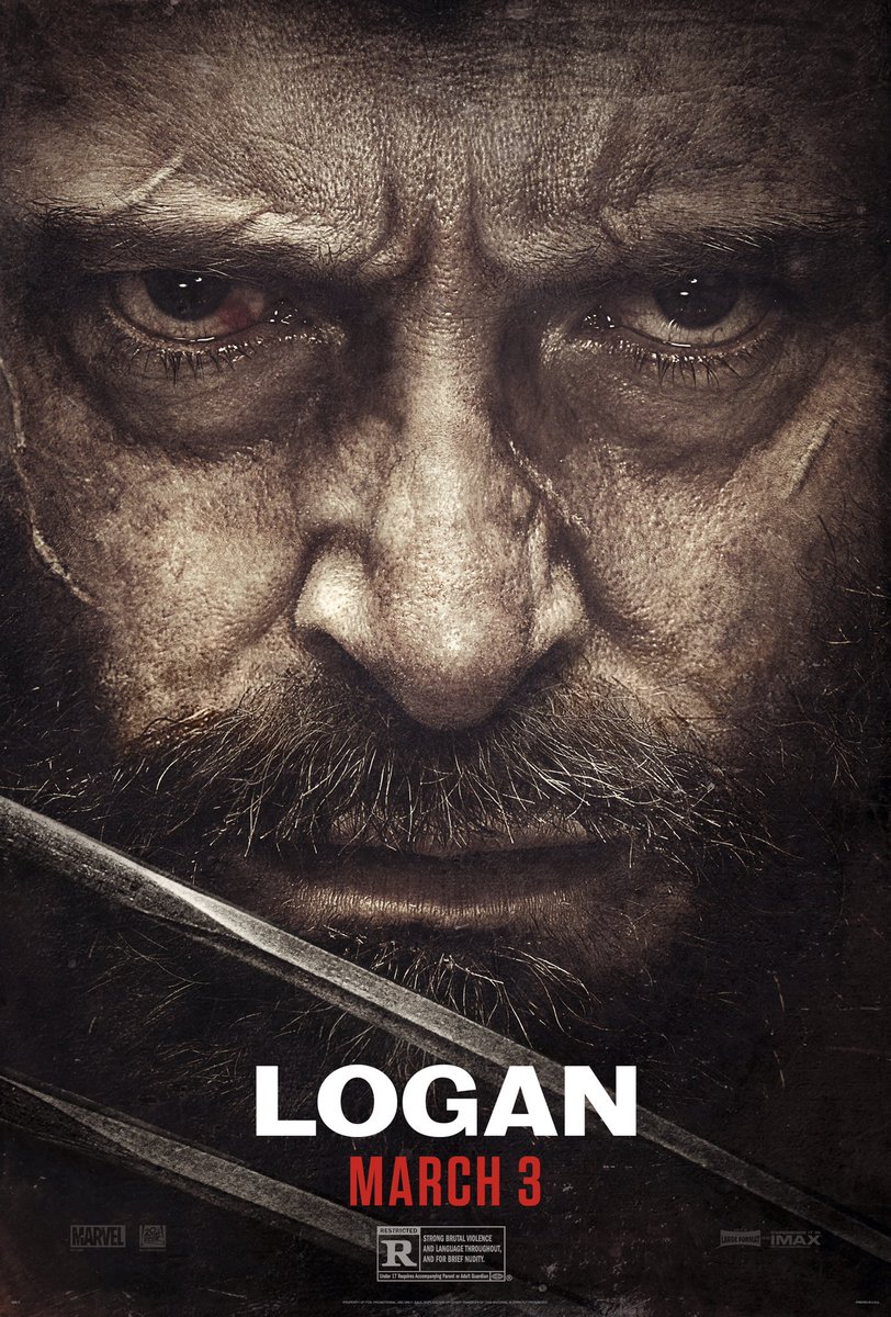 Hugh Jackman divulga novo pôster do filme do Logan!