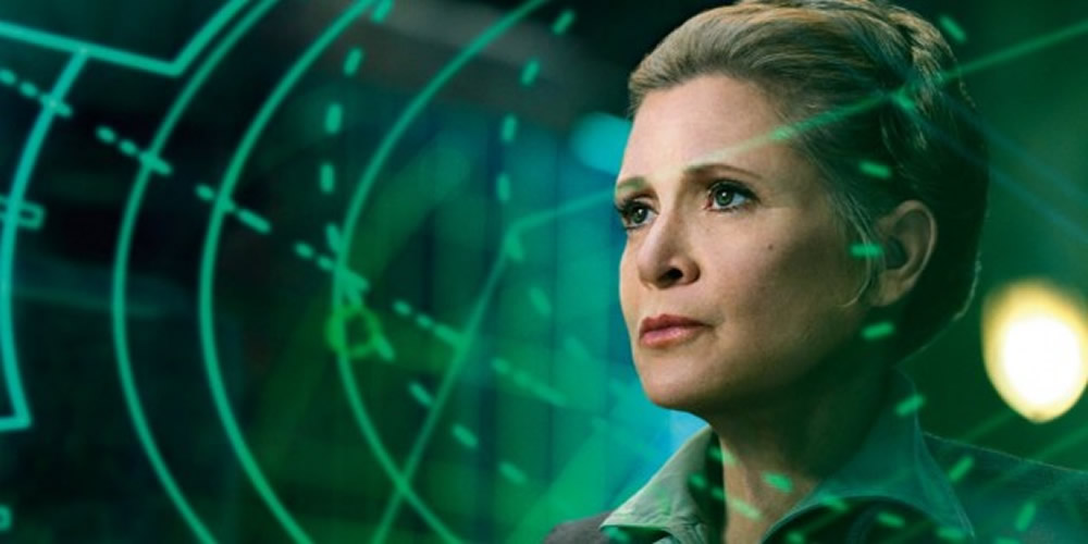 Confira a primeira imagem da Carrie Fisher em Star Wars: Os Últimos Jedi!