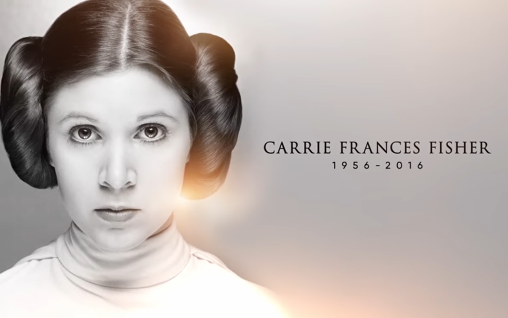 Confira o tributo à Carrie Fisher exibido no painel de Star Wars Celebration!