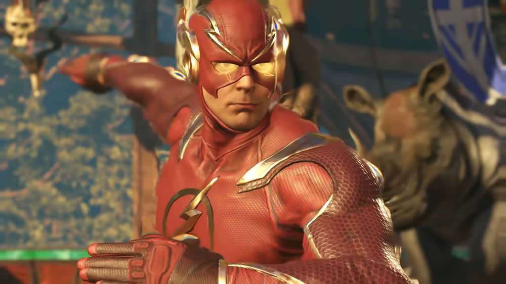Flash é destaque em novo trailer de Injustice 2!