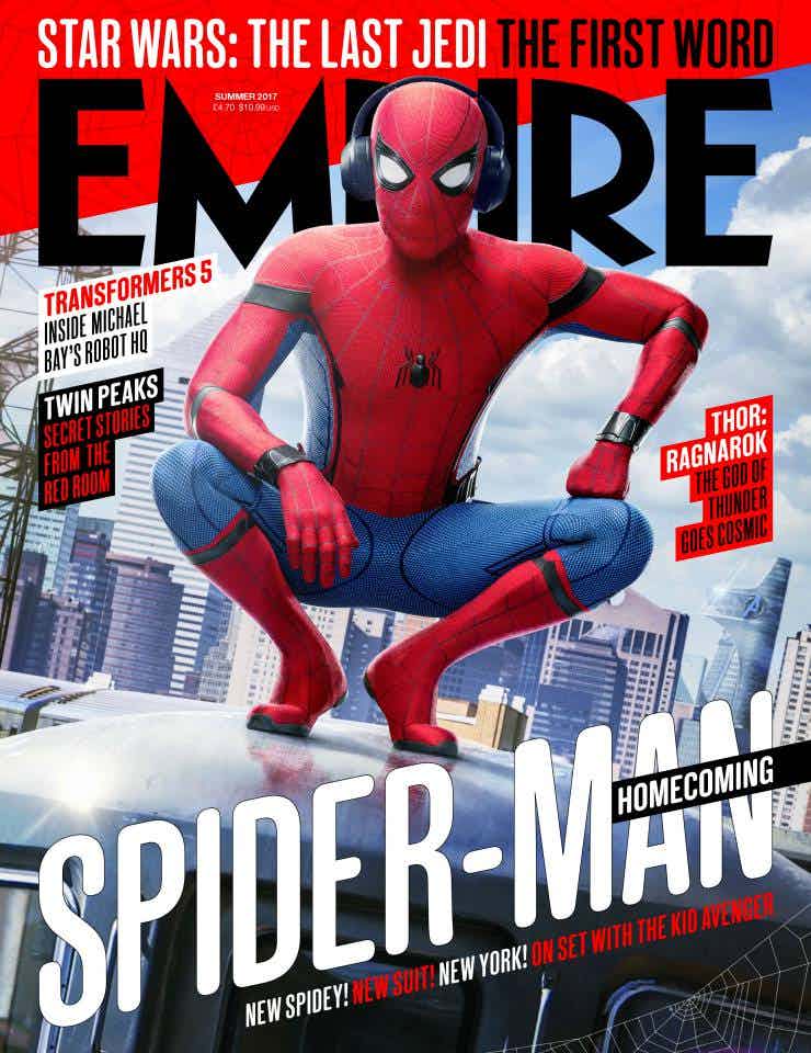 Homem-Aranha: De Volta ao Lar ganha novas fotos e capa de revista!