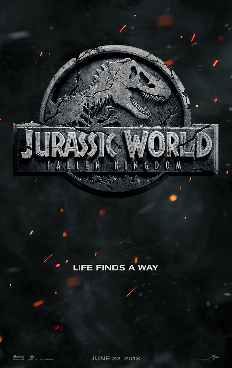 Jurassic World 2 ganha pôster e título oficial!