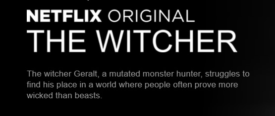 Netflix divulga a sinopse da série de TV do The Witcher!