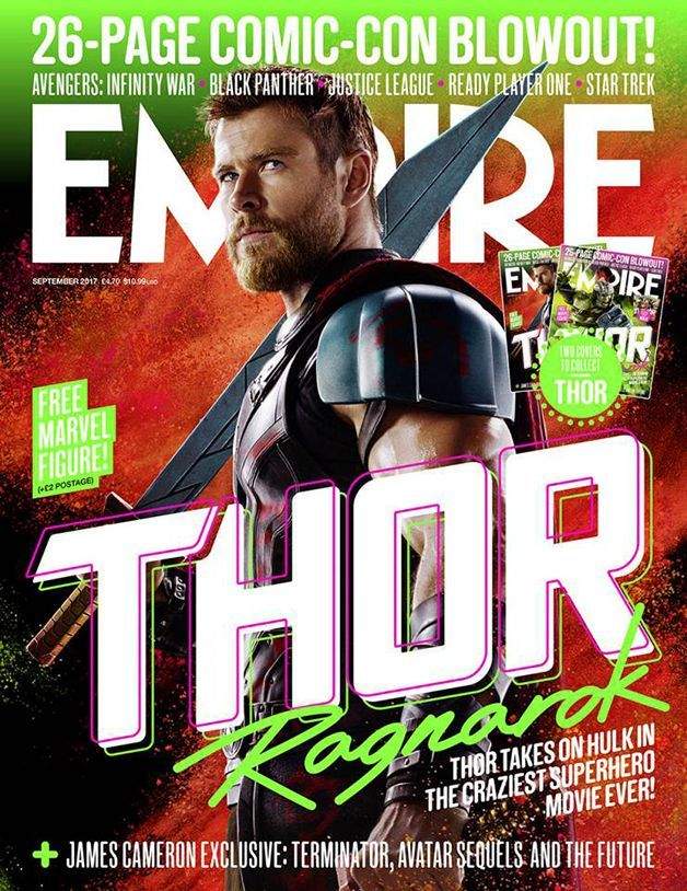 Thor: Ragnarok ganha novas imagens na revista Empire!