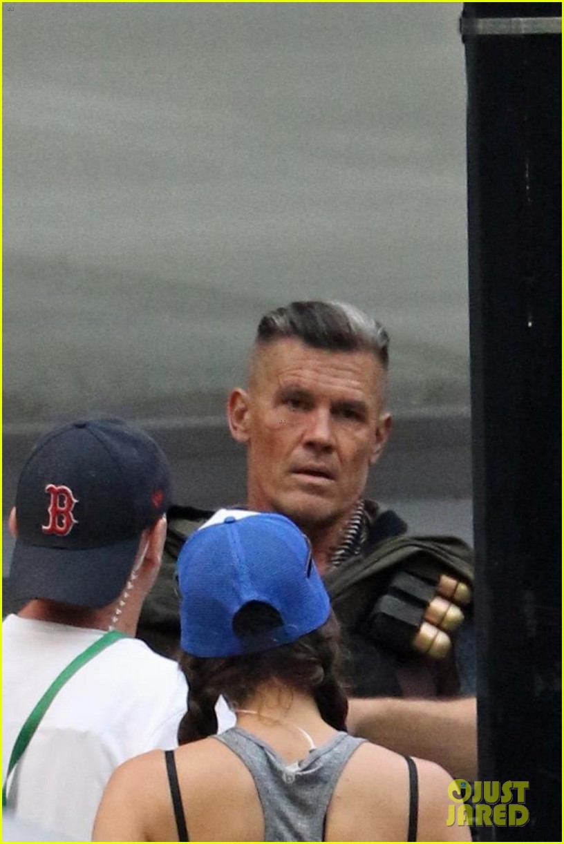 Josh Brolin e Zazie Beetz aparecem em novas fotos do set de Deadpool 2!