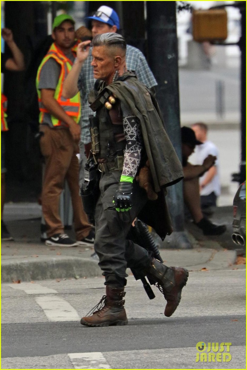 Josh Brolin e Zazie Beetz aparecem em novas fotos do set de Deadpool 2!