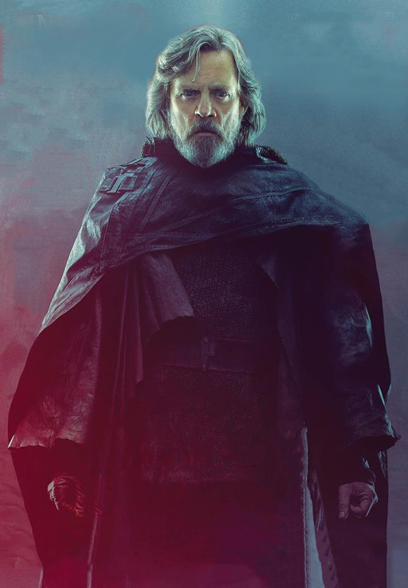 Luke aparece com um visual sombrio em uma em nova imagem de Star Wars: Os Últimos Jedi!