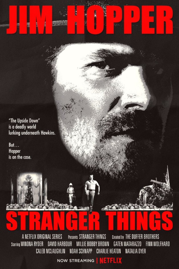 Novo pôster de Stranger Things faz referência ao filme O Sobrevivente, de Arnold Schwarzenegger!