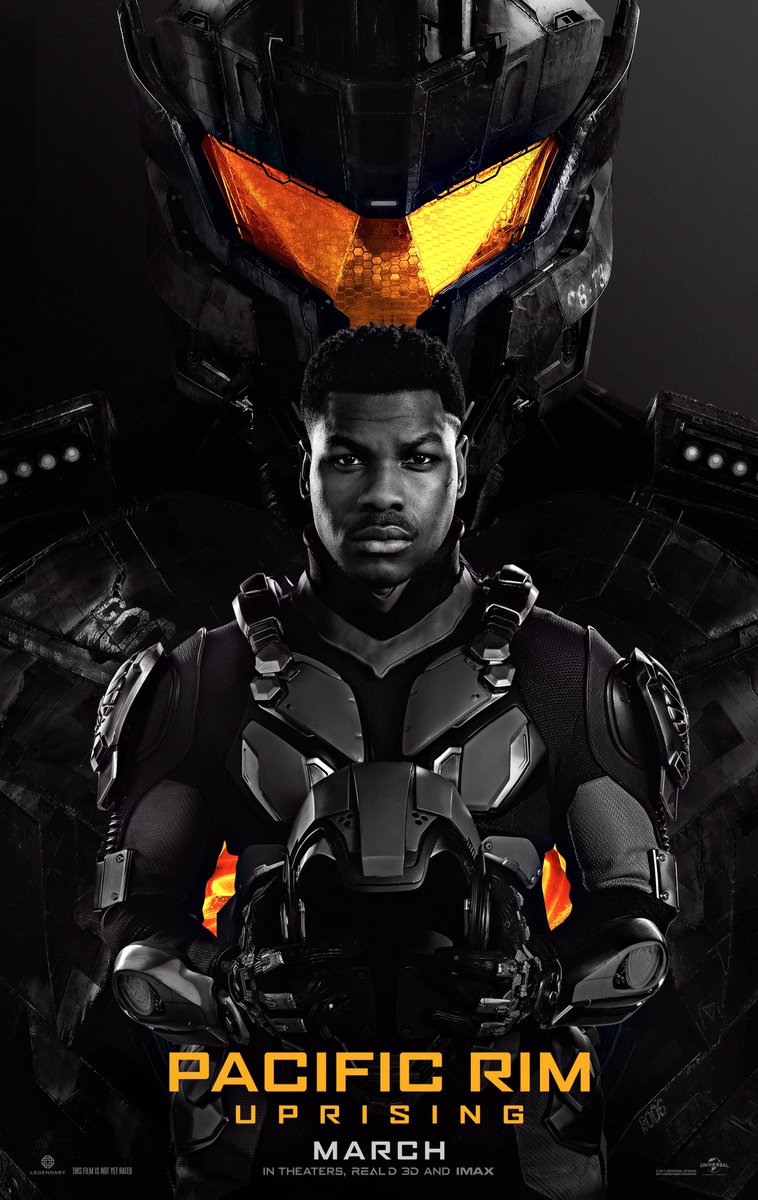 John Boyega e seu Jaeger aparecem em novo pôster de Círculo de Fogo 2!