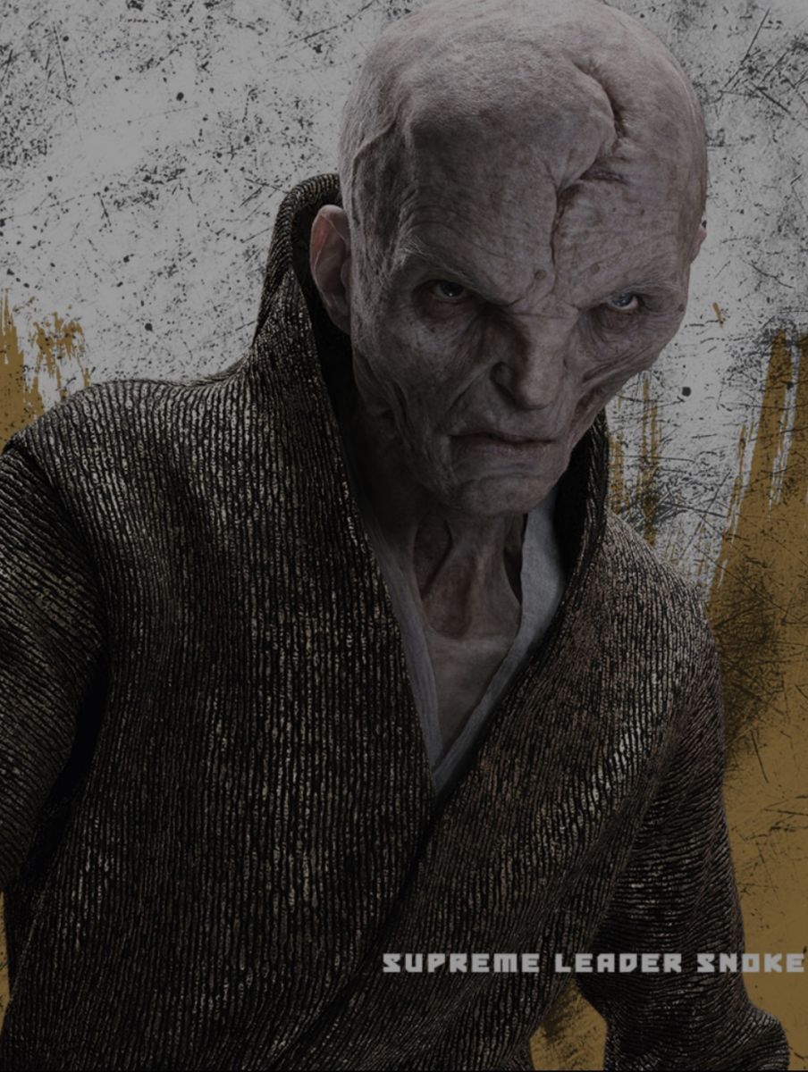 Luke e Líder Supremo Snoke aparecem em novas fotos de Star Wars: Os Últimos Jedi!