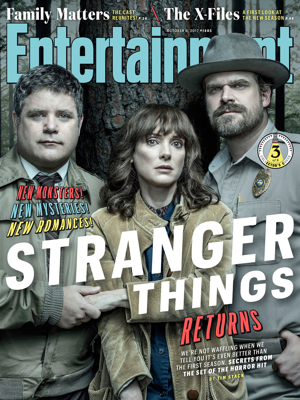 Elenco de Stranger Things estampa capa da revista na Entertainment Weekly!