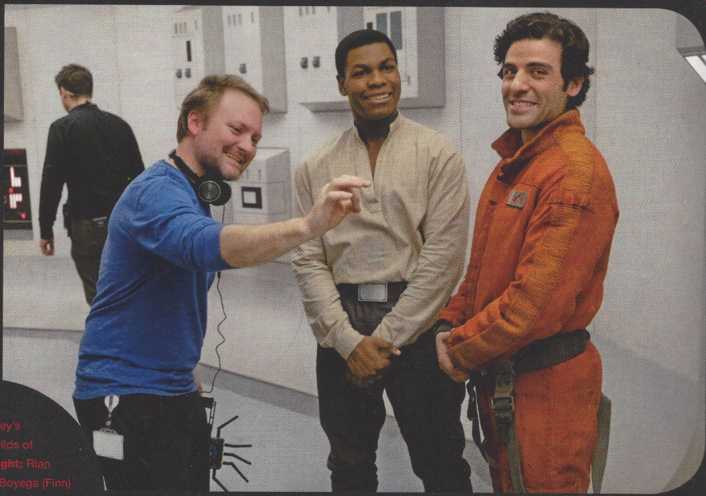 Novas imagens dos bastidores de Star Wars: Os Últimos Jedi destacam Capitã Phasma, Poe Dameron e mais!