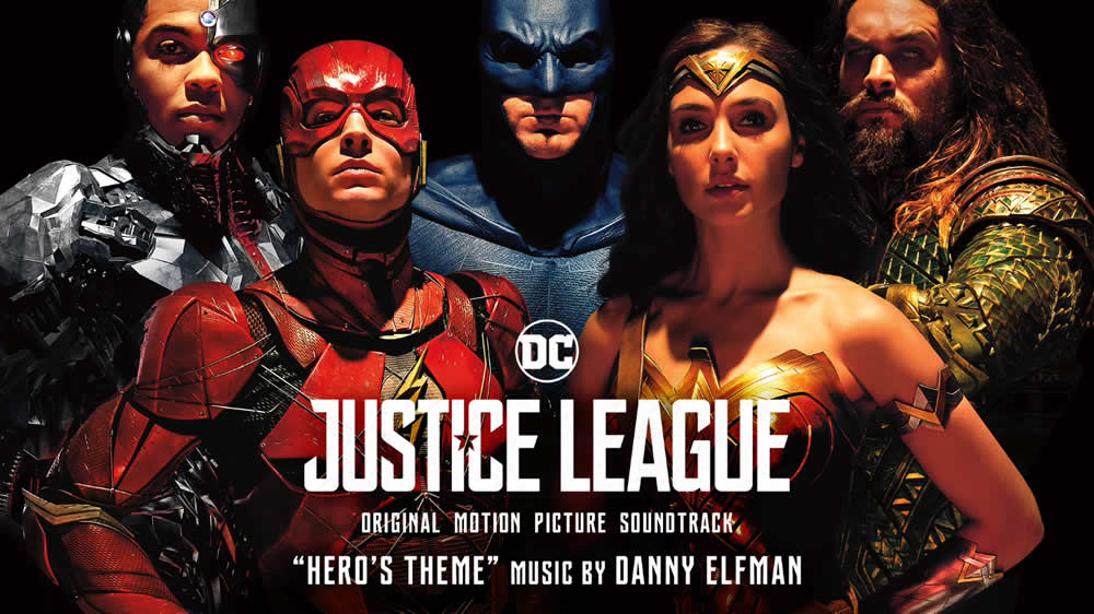 Ouça uma música e confira as faixas da trilha sonora de Liga da Justiça!