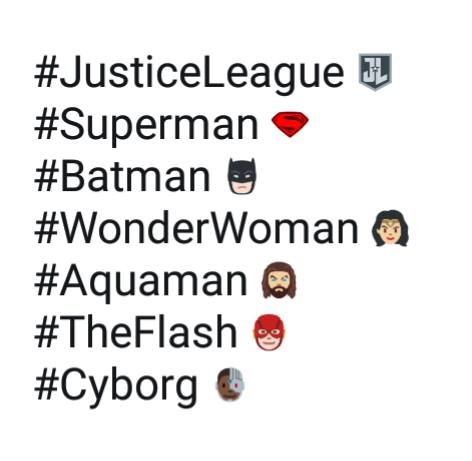 Liga da Justiça e Thor: Ragnarok ganham novos emojis no Twitter!