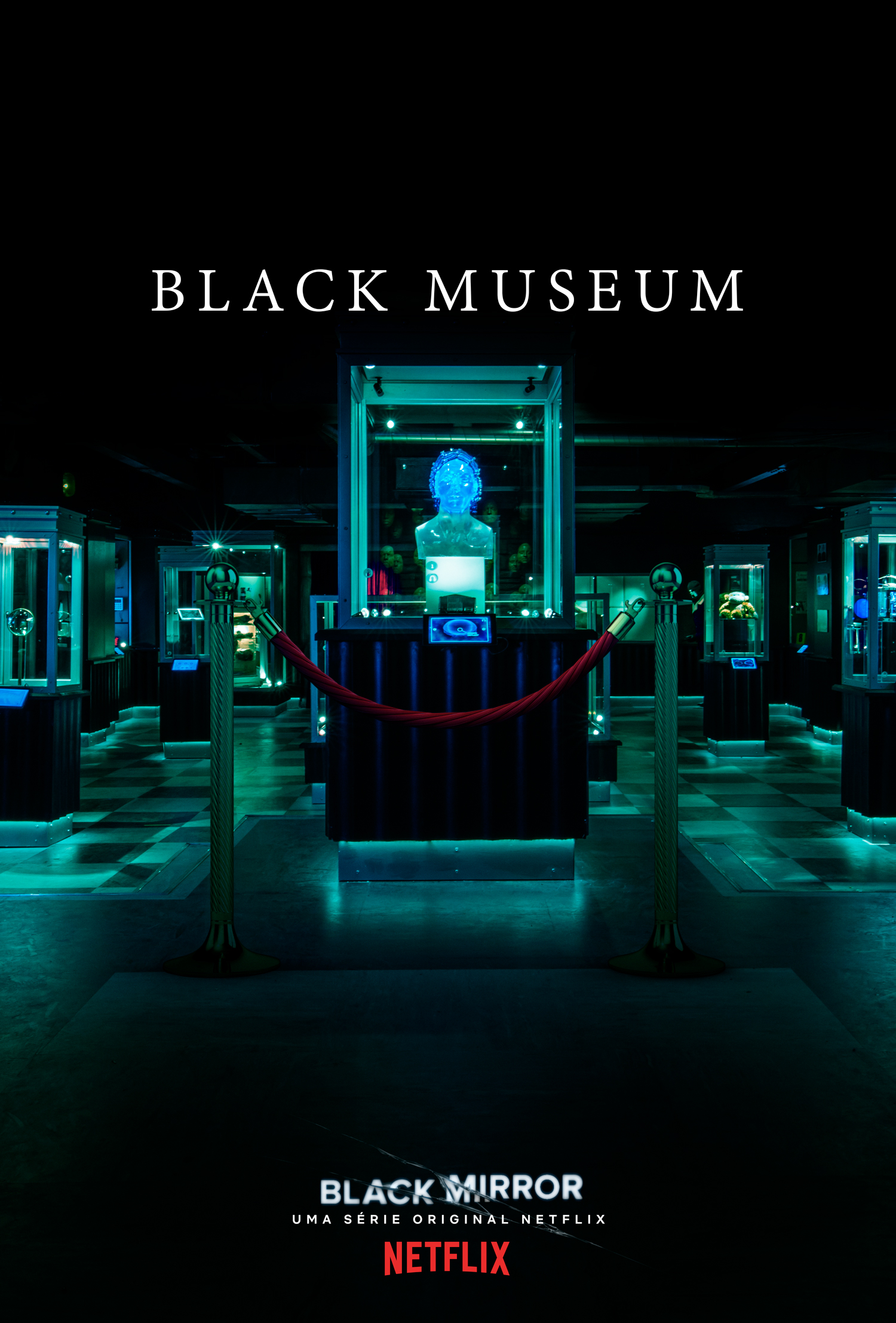 Episódio “Black Museum” da quarta temporada de Black Mirror ganha pôster!