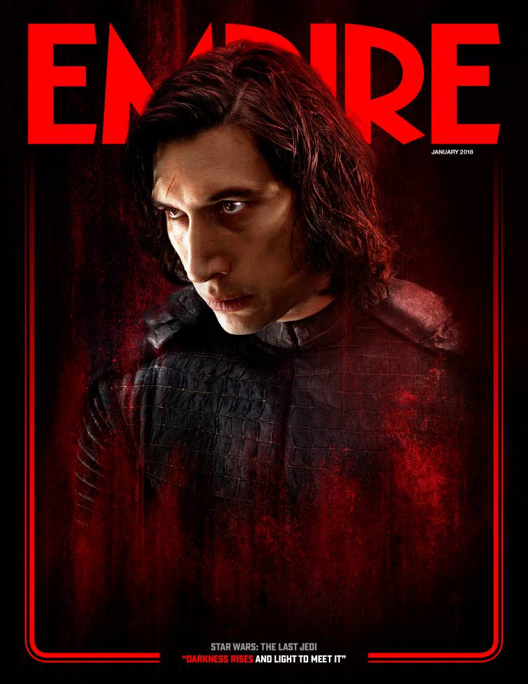 Rey e Kylo Ren estampam em novas capas da Empire em Star Wars: Os Últimos Jedi!