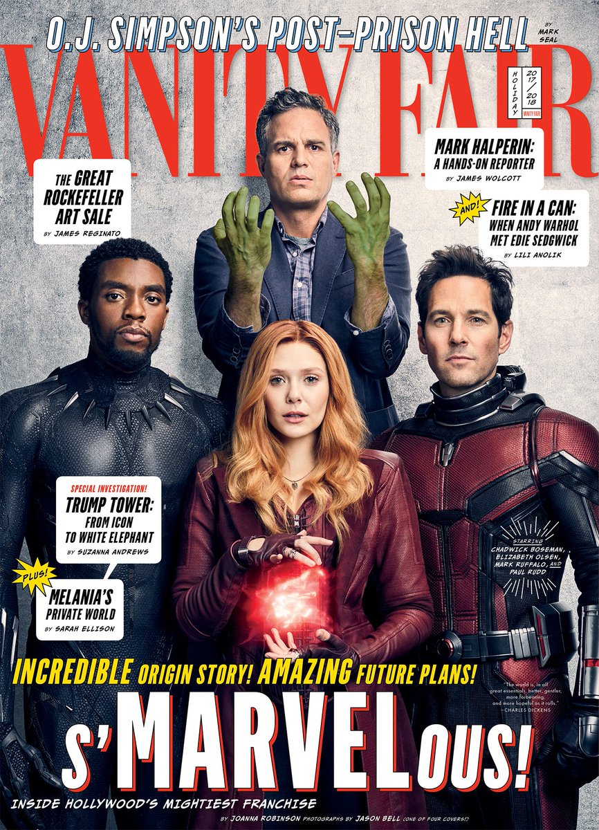 Vingadores: Guerra Infinita ganha novas imagens incríveis pela Vanity Fair!