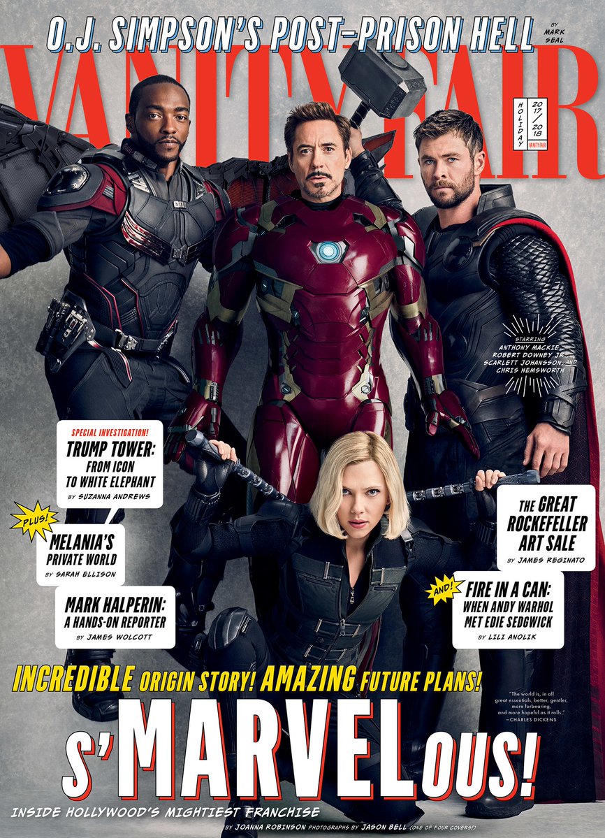 Vingadores: Guerra Infinita ganha novas imagens incríveis pela Vanity Fair!