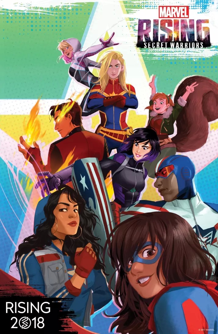 Marvel anuncia novo filme animado para 2018 com diversas super-heroínas!