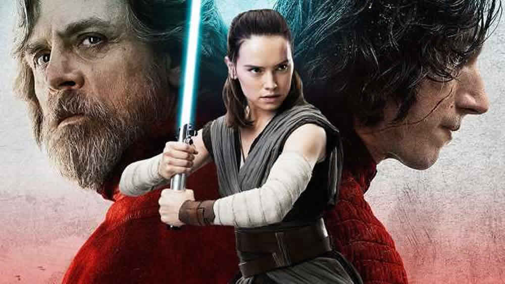 Rey, Kylo Ren e Luke aparecem em uma nova imagem de Star Wars: Os Últimos Jedi!