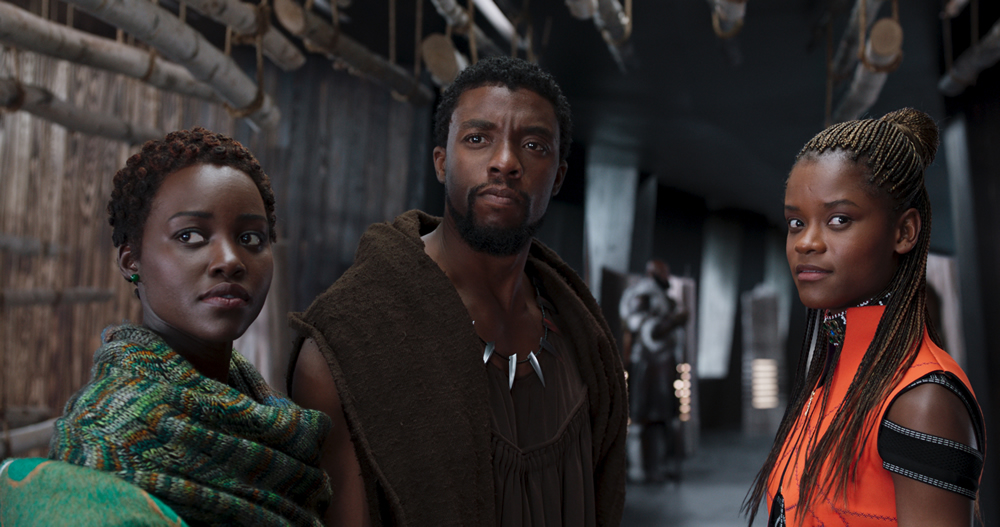 Nova imagem de Pantera Negra mostra T'Challa ao lado de Nakia e Shuri!