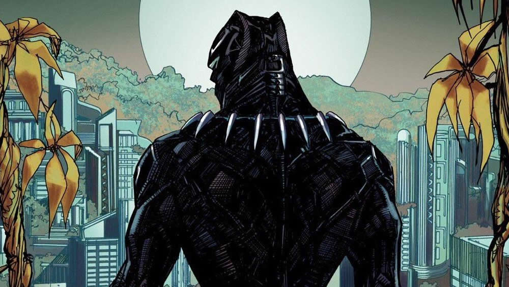 Pantera Negra observa Wakanda em um novo pôster da Mondo!