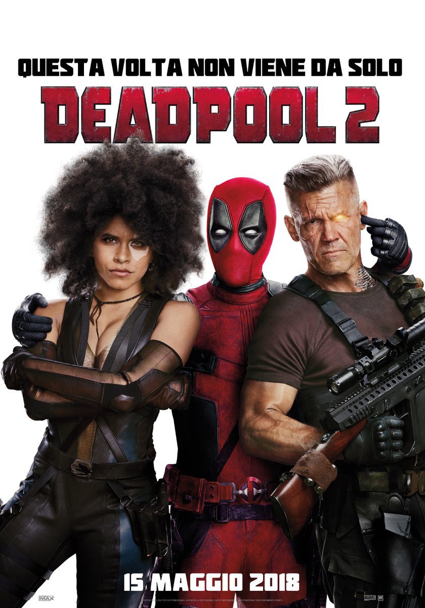 Novo pôster internacional de Deadpool 2 mostra o Mercenário Tagarela ao lado de Cable e Dominó!