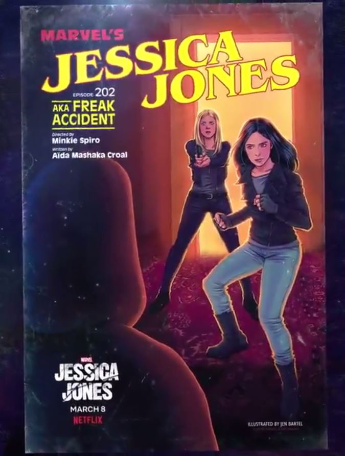 Netflix revela os títulos dos episódios da segunda temporada de Jessica Jones!