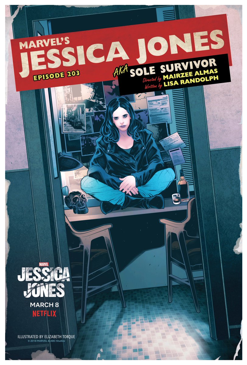 Netflix revela os títulos dos episódios da segunda temporada de Jessica Jones!