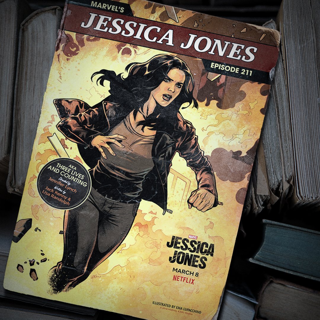 Netflix revela os títulos dos episódios da segunda temporada de Jessica Jones!