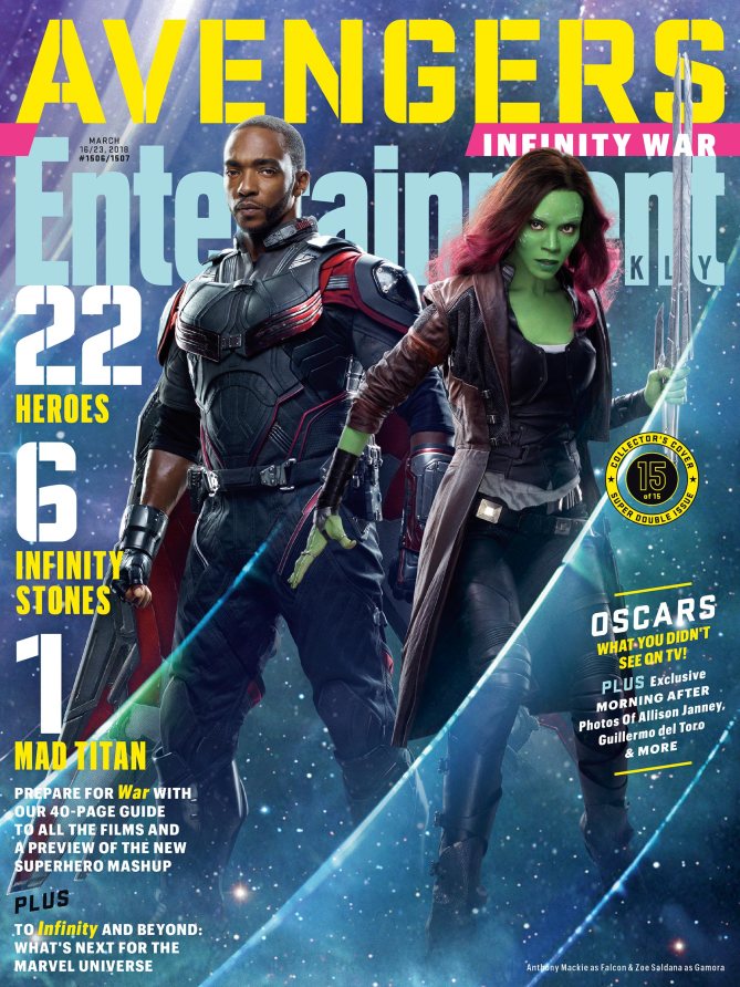 Vingadores: Guerra Infinita ganha 15 capas de revistas e imagens oficiais pela EW!