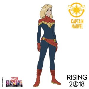 Revelado os visuais dos heróis e das heroínas em Marvel Rising, novo filme animado da Marvel!