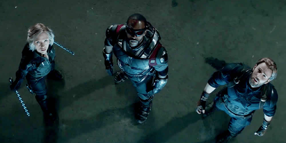 Capitão América, Viúva Negra e Falcão enfrentam membros da Ordem Negra em novo clipe de Vingadores: Guerra Infinita!
