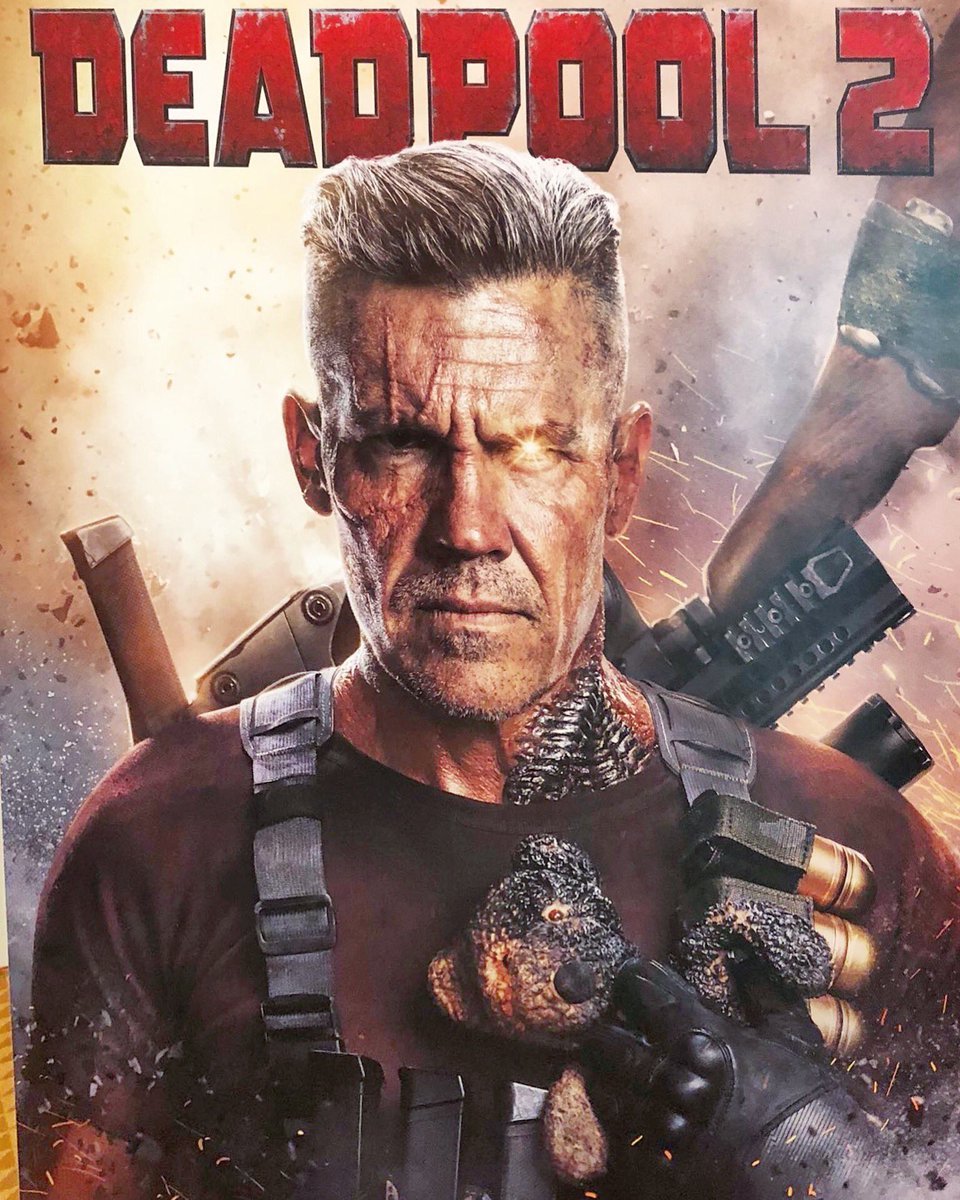 Novo pôster em IMAX de Deadpool 2 mostra o Mercenário, Dominó e Cable em cima de um unicórnio!