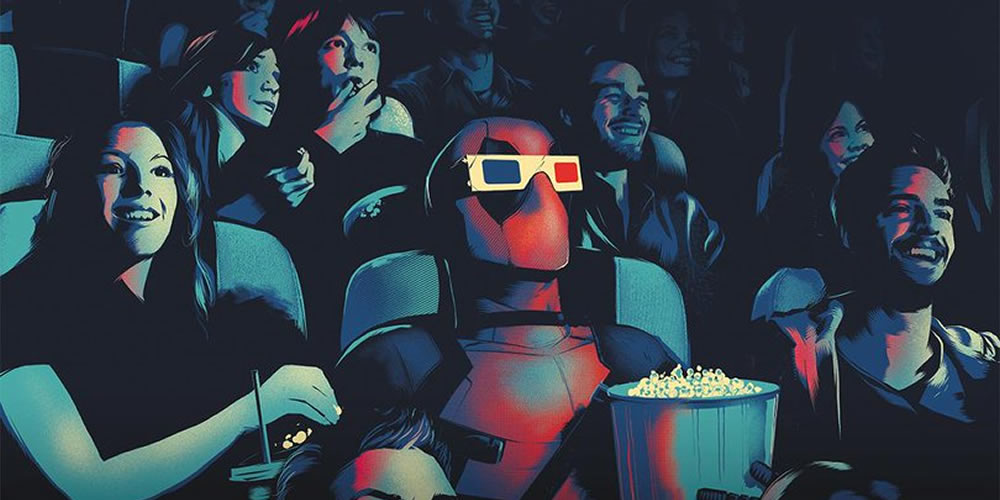Deadpool 2 ganha um incrível pôster exclusivo do Dolby Cinema!