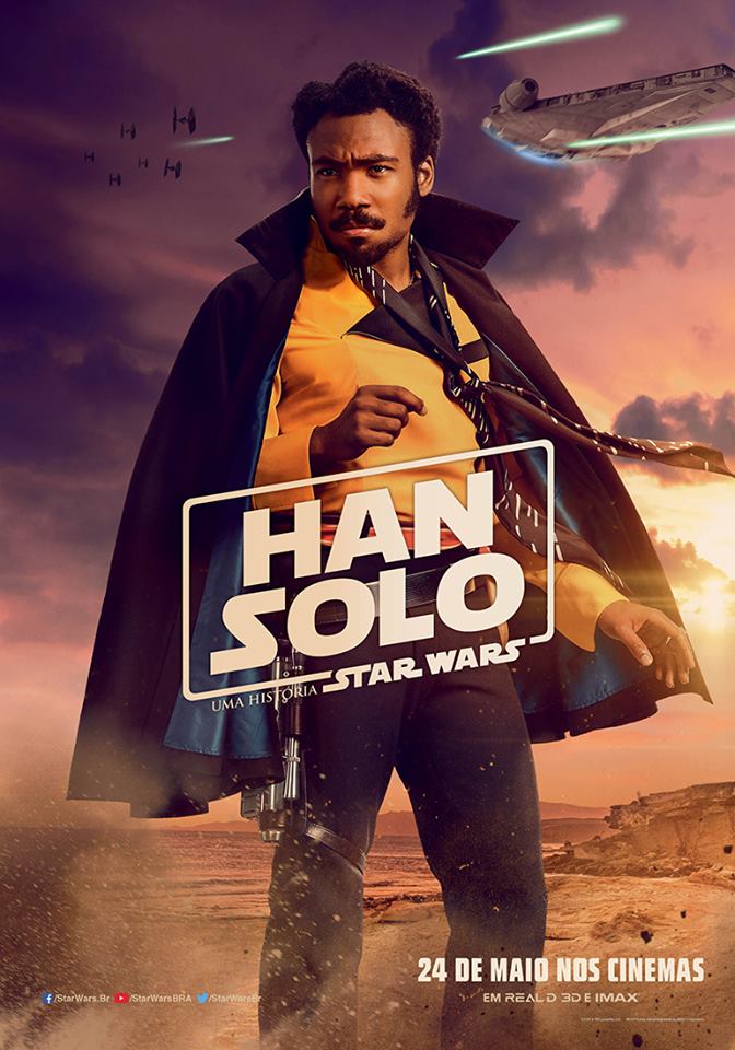 Personagens de Han Solo: Uma História Star Wars ganham novos pôsteres individuais!