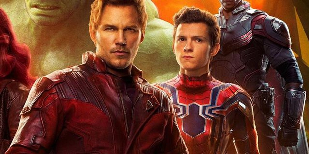 Tom Holland, Chris Pratt e Karen Gillian aparecem em nova foto dos bastidores de Vingadores: Guerra Infinita!