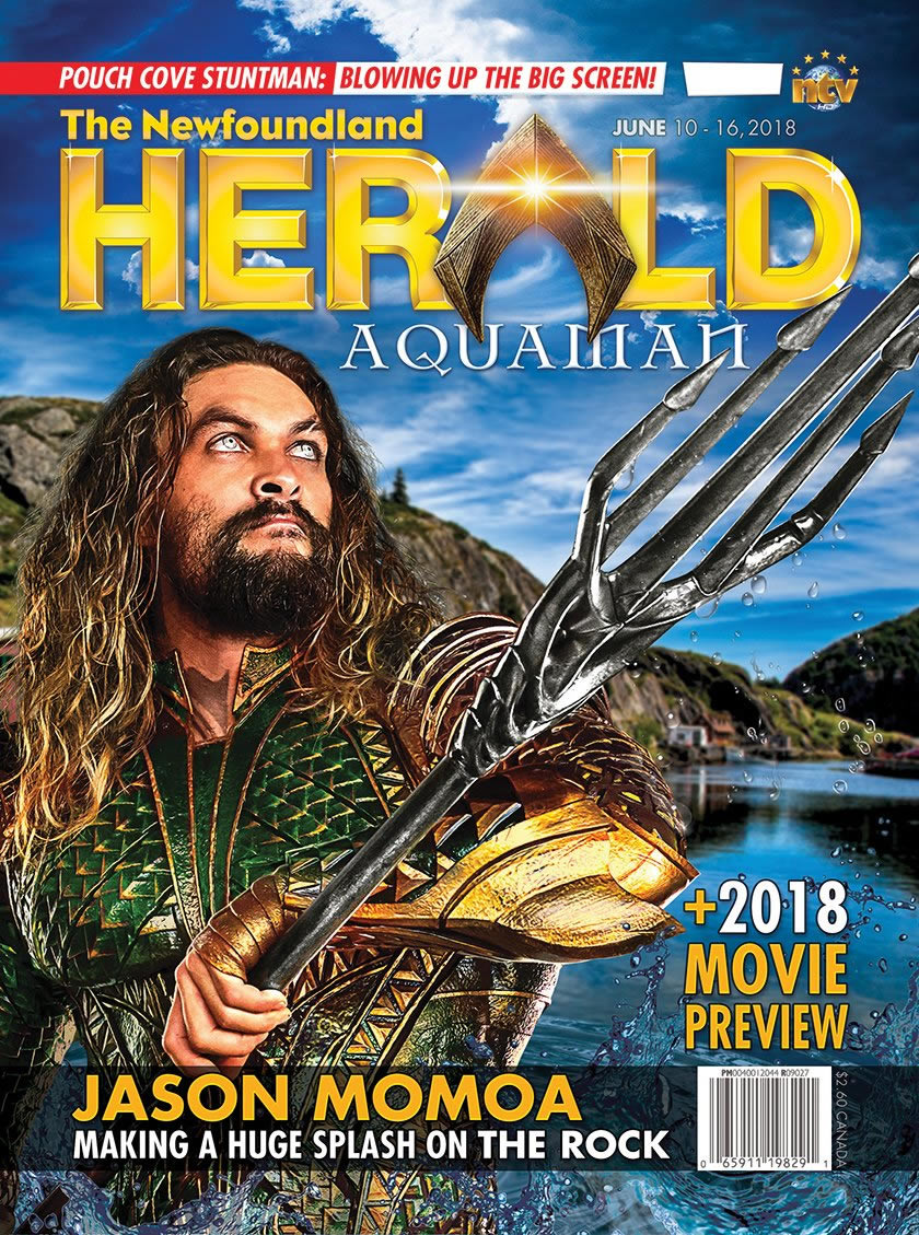 Novo foto do Aquaman é divulgada em capa de revista!