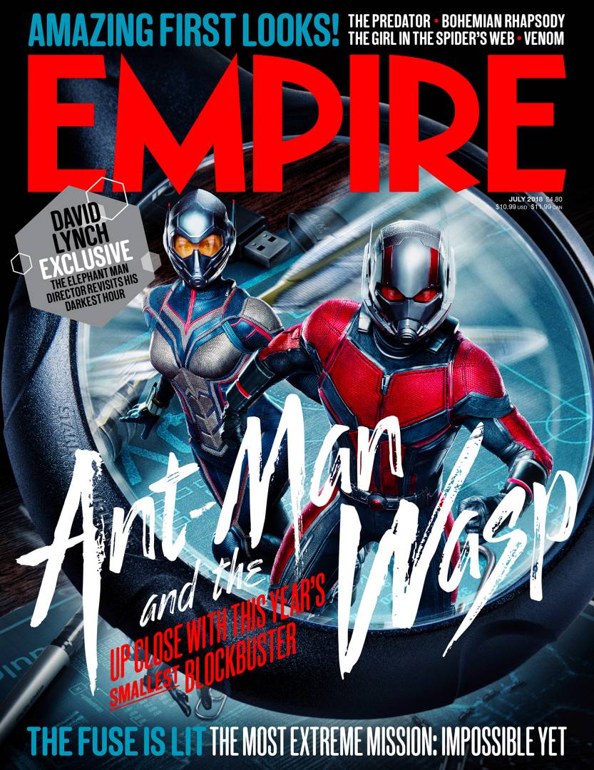 Homem-Formiga e a Vespa ganha novas imagens pela revista Empire!