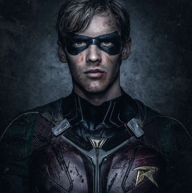 Divulgado novas imagens oficiais do Robin na série de TV dos Titãs!