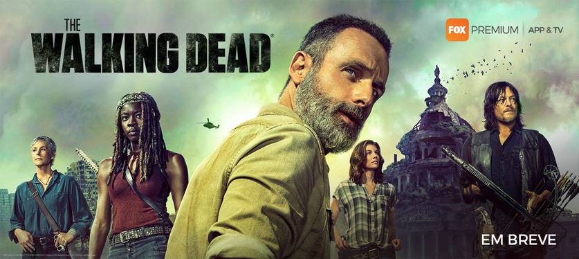 Divulgado a primeira arte promocional da 9ª temporada de The Walking Dead!